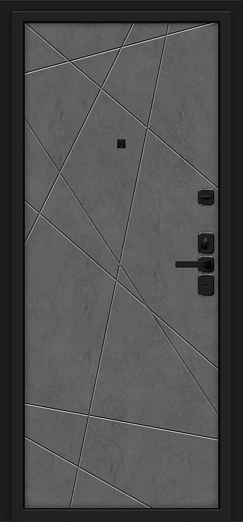 Входная дверь Кьюб Slate Art/Slate Art BR4481 внутренняя сторона