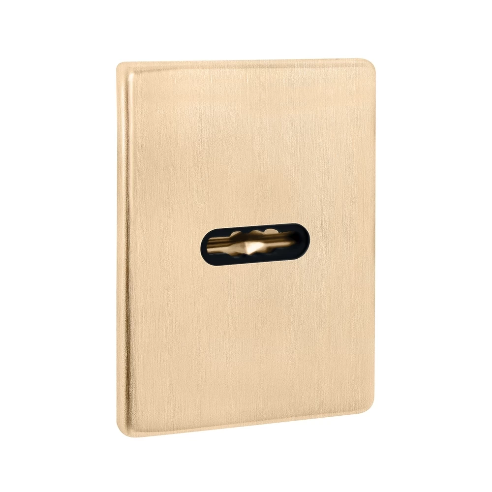 Фото Накладка на сувальдный замок ESC.S-auto.RL/K.486 (ESC 486-S.auto RL) SSG сатинированное золото (1шт)