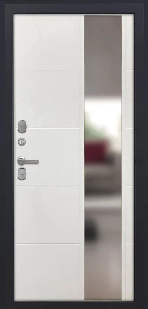 Входная дверь ДвериПРО Elfy ФЛЗ-649 капучино (зеркало) DPRO196799 внутренняя сторона