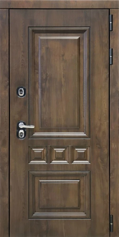 Входная дверь ДвериПРО Аура Экошпон СБ-3 (16мм, венге) DPRO198329 внешняя сторона