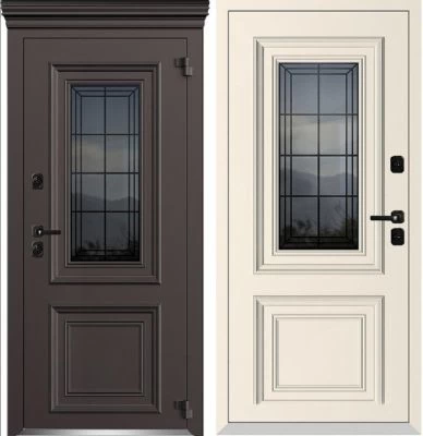 Дверь ИСЛАНДИЯ Термо с капителью